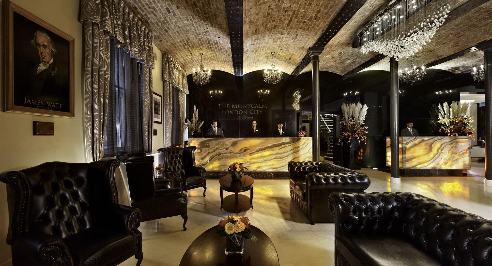 Montcalm Brewery, London City Londres Exterior foto The Hotel's lobby